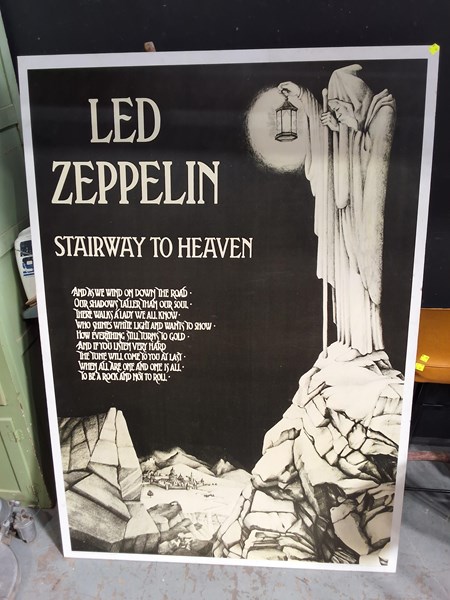 Lot 44 - LED ZEPPELIN POSTER