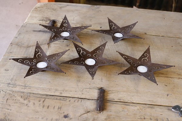 Lot 18 - CANDLE HOLDERS