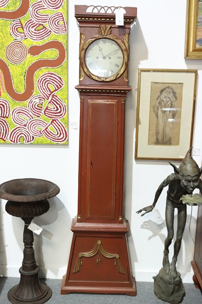 Lot 346 - LONG CASED CLOCK