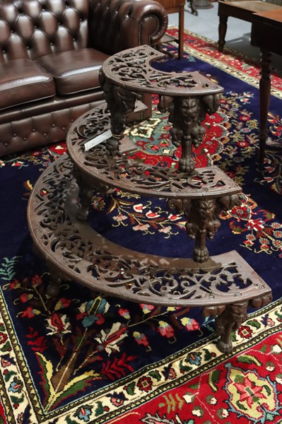 Lot 48 - CAST IRON PLANT STAND