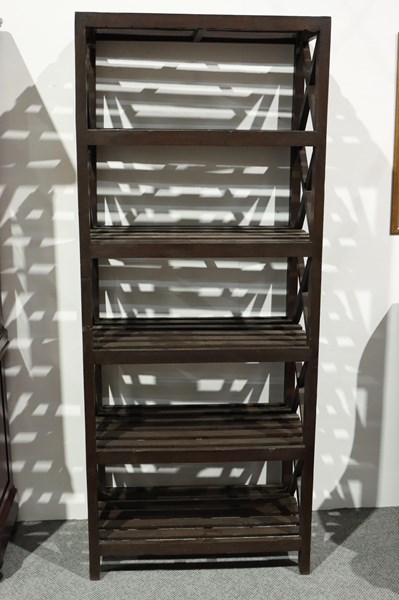 Lot 19 - PAIR OF BAKERS SHELVES