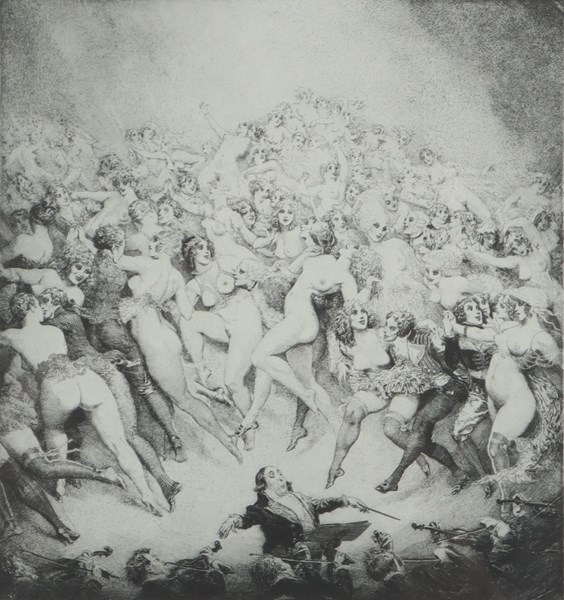 Lot 37 - NORMAN ALFRED WILLIAM LINDSAY (Australia, 1879-1969)