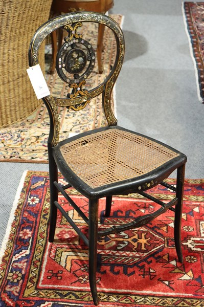 Lot 344 - PARLOUR CHAIR