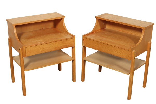Lot 45 - PAIR OF BEDSIDE TABLES