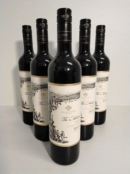 Lot 81 - ALLEGIANCE WINES SHIRAZ