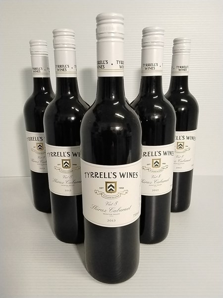 Lot 77 - TYRRELL'S WINES SHIRAZ CABERNET