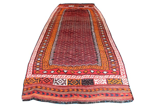 Lot 337 - FARS SHIRAZ KILIM RUG