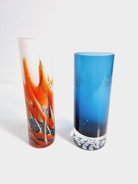 Lot 1265 - GLASS VASES