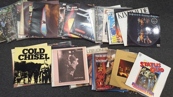 Lot 1212 - ROCK & POP LPS