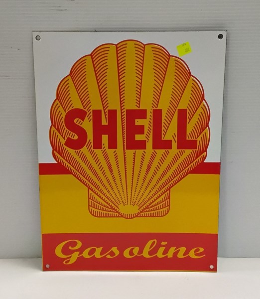 Lot 1201 - ENAMEL SIGN