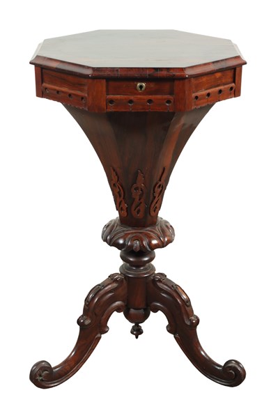 Lot 42 - LADY'S WORK TABLE