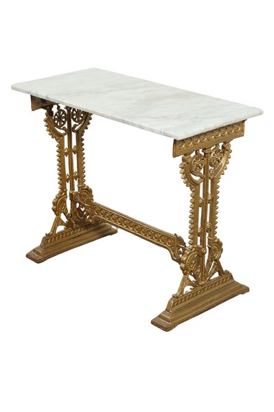 Lot 31 - CONSERVATORY TABLE