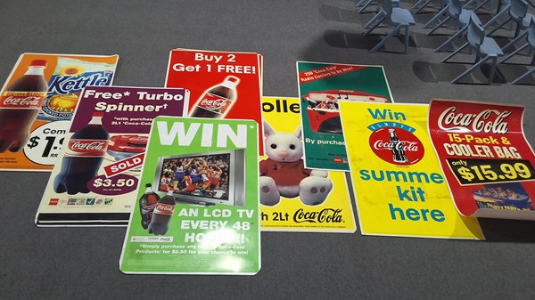 Lot 54 - SERVICE STATION POSTERS