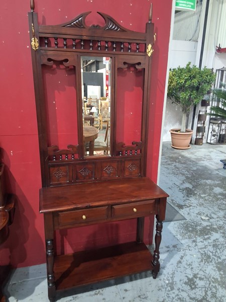 Lot 15 - HALL STAND