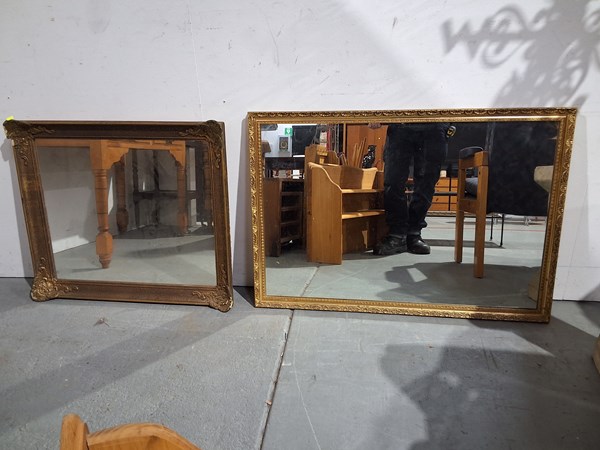 Lot 195 - WALL MIRRORS