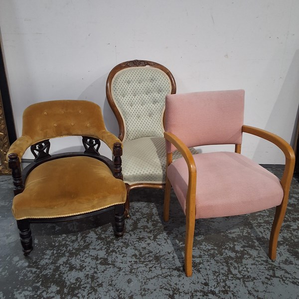 Lot 10 - THREE CHAIRS