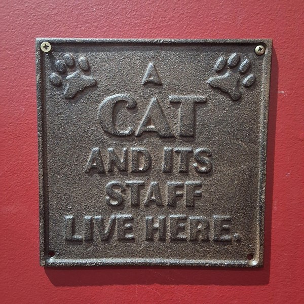 Lot 24 - CAST IRON PLAQUE
