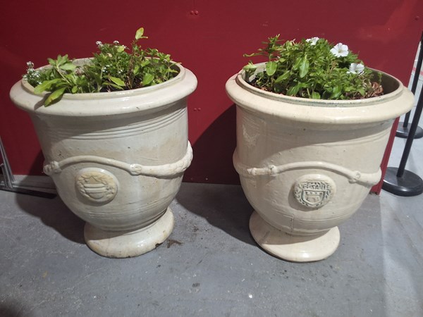 Lot 287 - COURT YARD GRECIAN POTS