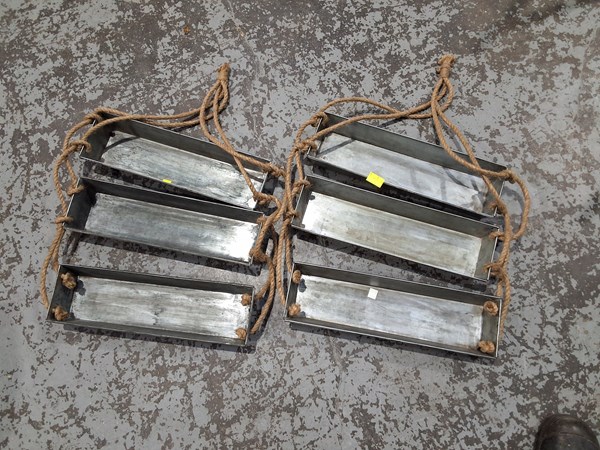 Lot 220 - HANGING PLANT POTS