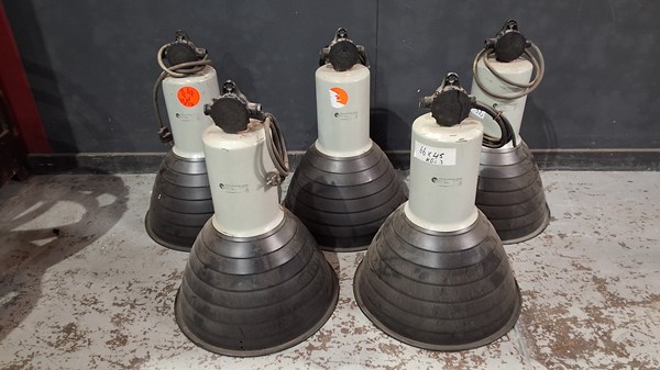 Lot 80 - INDUSTRIAL LIGHT SHADES