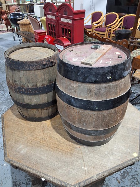Lot 180 - TWO BARRELS