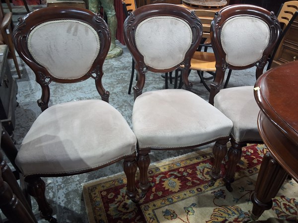 Lot 84 - DINING CHAIRS