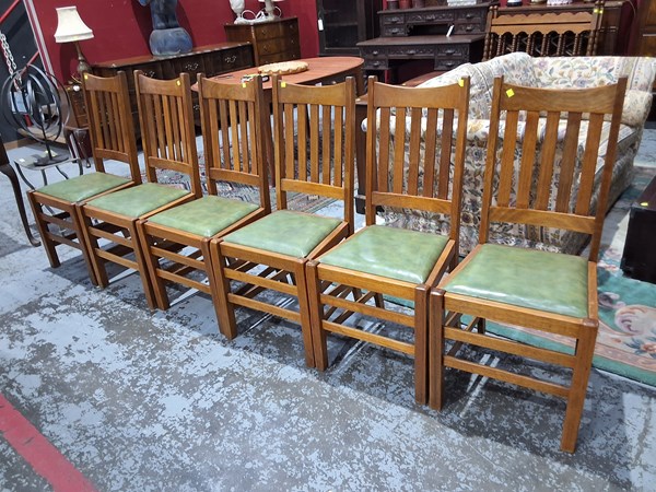 Lot 53 - DINING CHAIRS