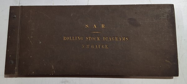 Lot 1166 - ROLLING STOCK DIAGRAMS