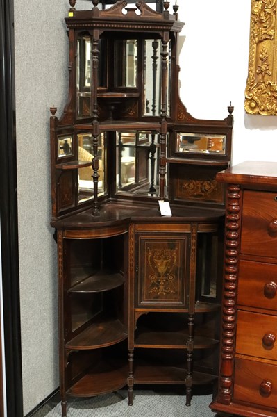 Lot 302 - CORNER CABINET