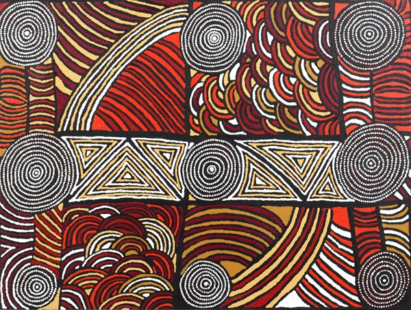 Lot 14 - CAROL GILES NUNGURRAYI (Australia, Aboriginal, c.1973- )