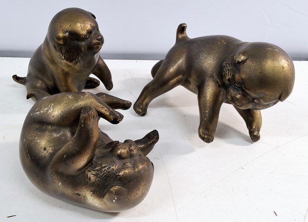 Lot 1263 - BRONZE FIGURES