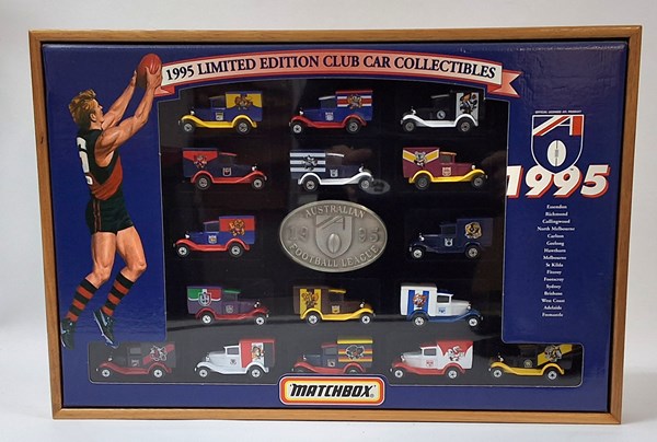 Lot 1318 - AFL MATCHBOX COLLECTABLES