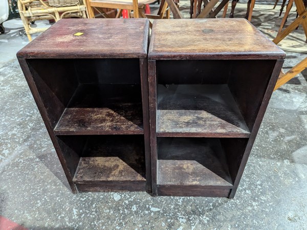 Lot 263 - PAIR OF BEDSIDES