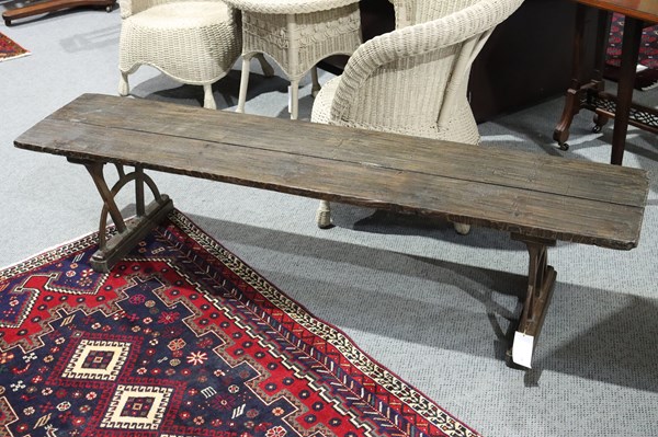 Lot 340 - BENCH SEAT