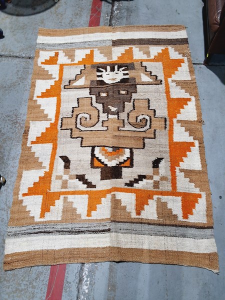 Lot 98 - TEXTILE WALL HANGING