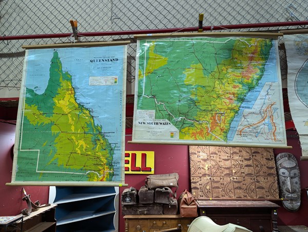 Lot 151 - SCHOOL MAPS