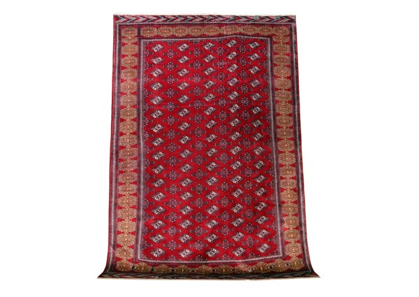 Lot 331 - KHORASAN TURKAMAN RUG