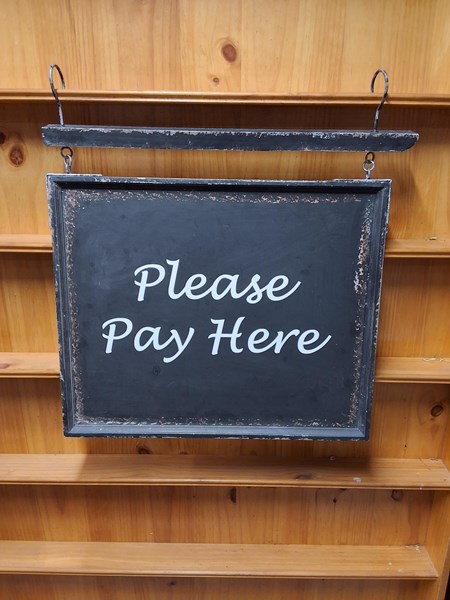 Lot 47 - Sign