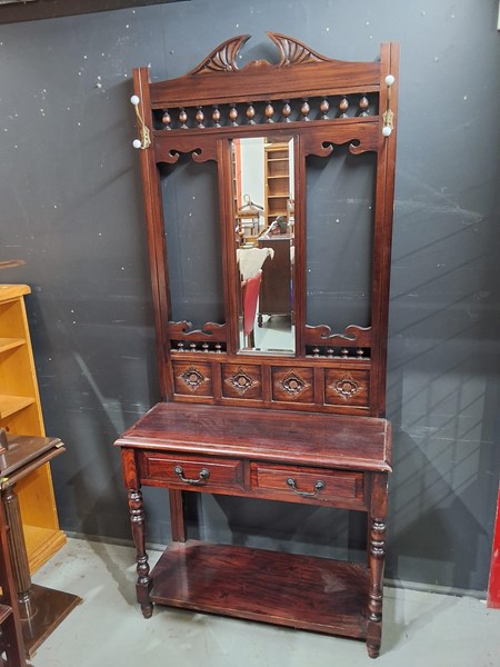 Lot 456 - HALL STAND