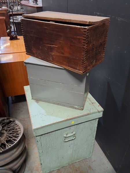 Lot 428 - TIMBER BOXES