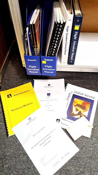 Lot 1232 - FLIGHT ATTENDANTS MANUALS