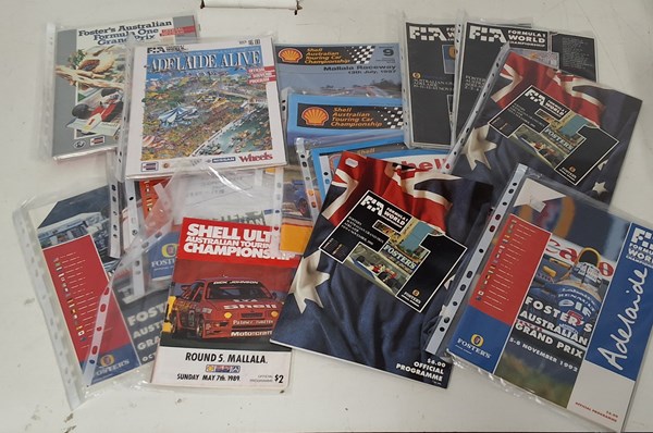 Lot 1226 - MOTORSPORT BROCHURES