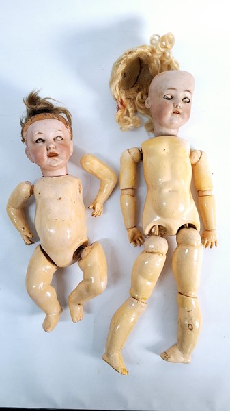 Lot 1196 - ANTIQUE DOLLS