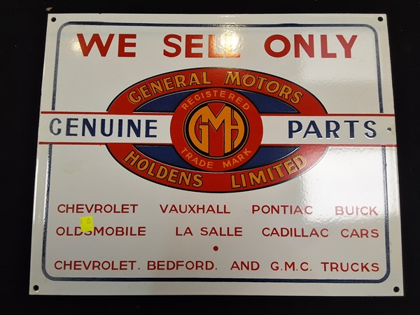 Lot 1342 - VINTAGE STYLE ENAMEL SIGN