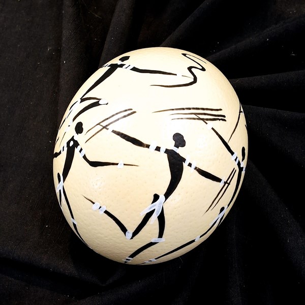 Lot 1187 - PAINTED EGG