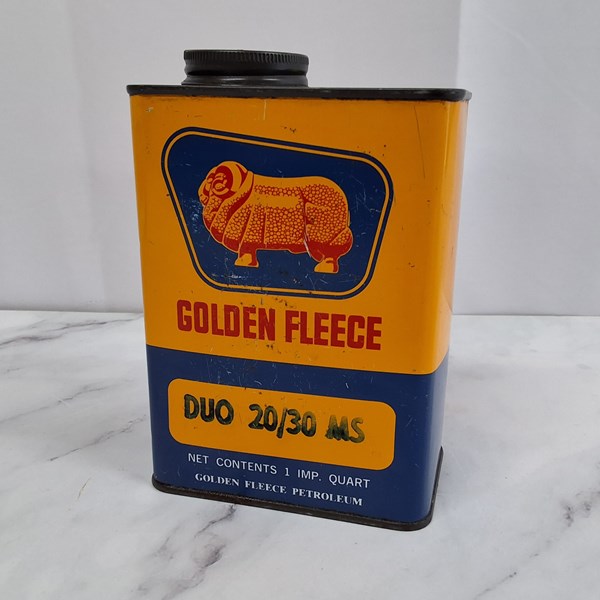 Lot 1189 - GOLDEN FLEECE TIN