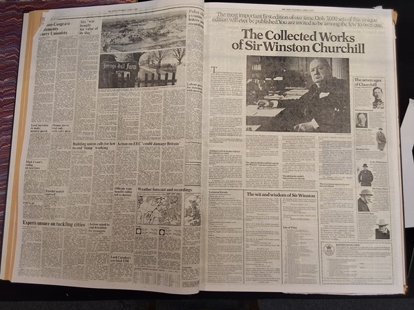 Lot 1149 - THE LONDON TIMES 1965-74