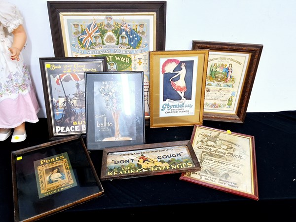 Lot 1417 - VINTAGE ADVERTISING