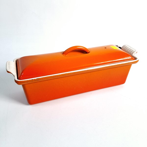 Lot 1273 - LE CREUSET TERRINE