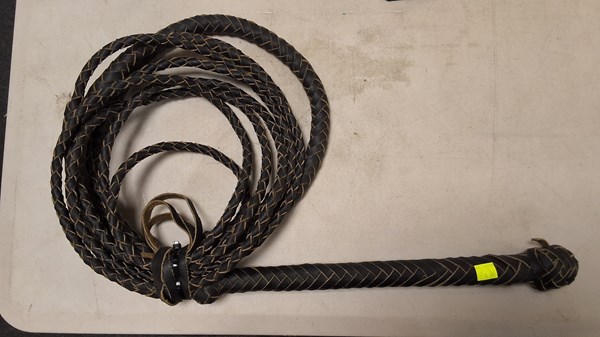 Lot 1283 - STOCKMAN'S WHIP
